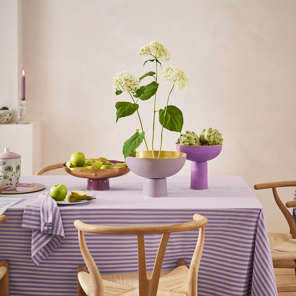 TABLETT High metal matt lilac 20x30 cm - Flieder, Metall (30/20cm) - Pip Studio