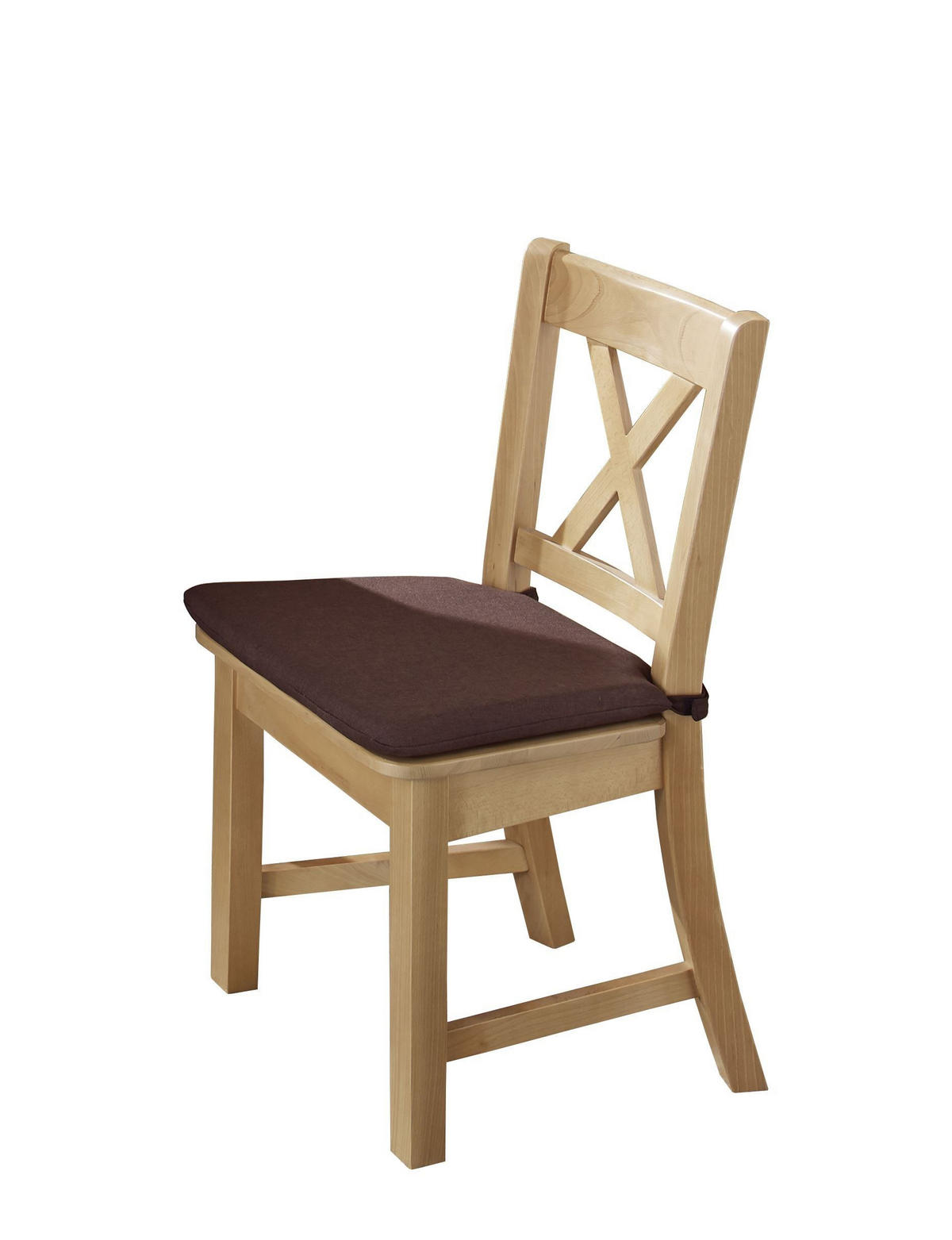 ESSZIMMERSTUHL (2er-Set) Deborah Massivholz 47 x 53 x 90 Buche/Braun - Buchefarben/Braun, Holz (47/90/53cm) - 58aufmkessel