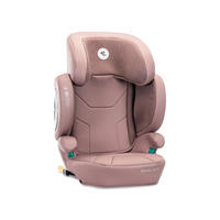 KINDERSITZ Growgo Isofix rosa i-Size 100x150cm Isofix klappbar Kopfstütze - Rosa, Kunststoff (52/83/42cm) - Lorelli
