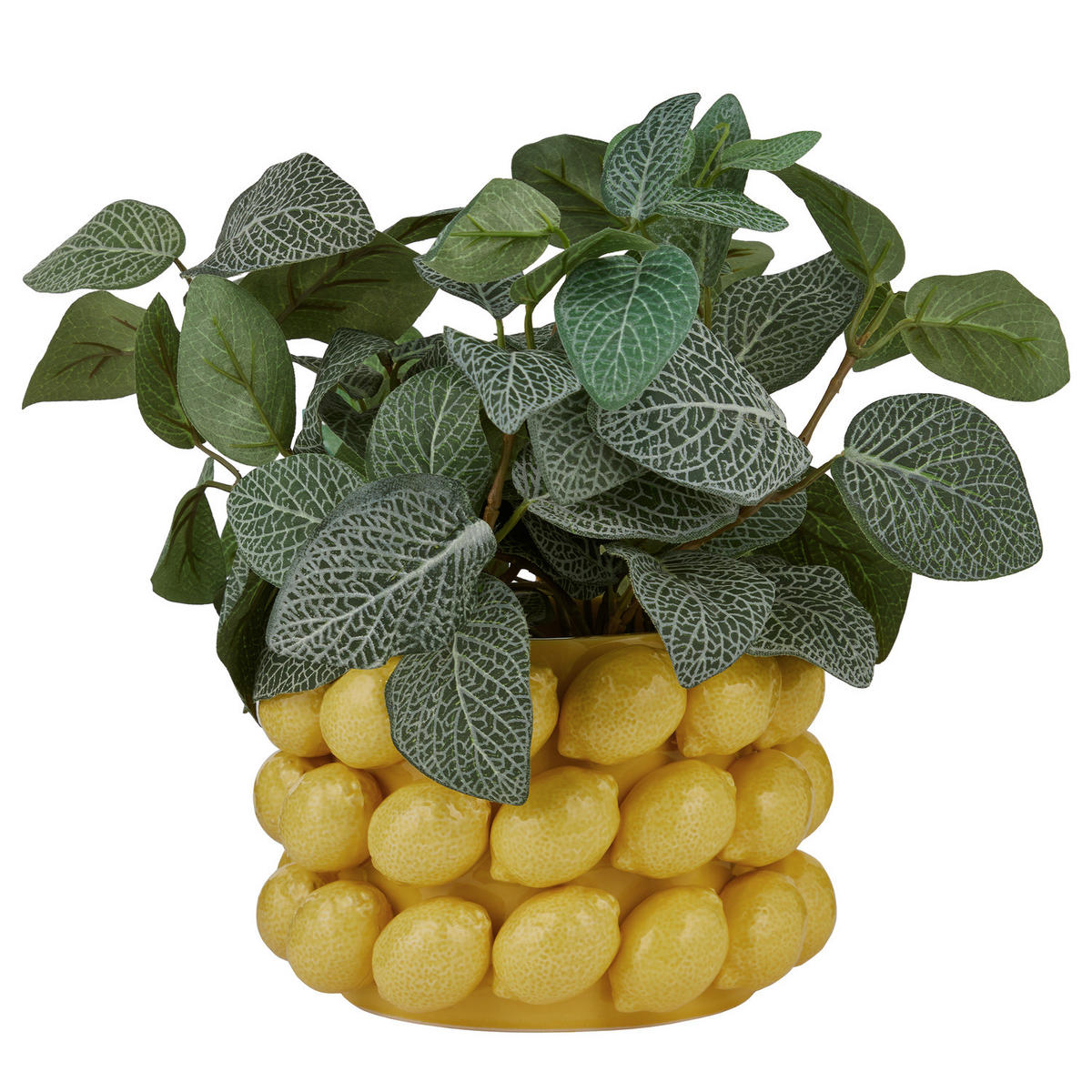 BLUMENTOPF Lemon Ø 20 cm - Gelb, Stein (13cm) - Butlers