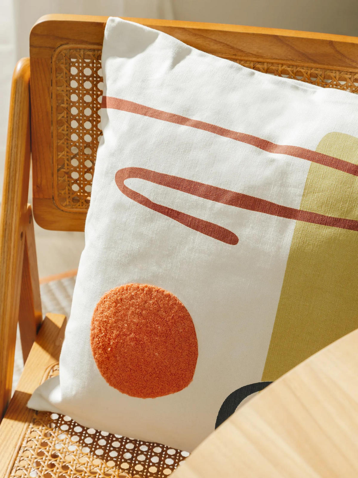 KISSENBEZUG Eldar Multicolor 45x45 cm - Multicolor, Textil (45/45cm) - benuta Pop
