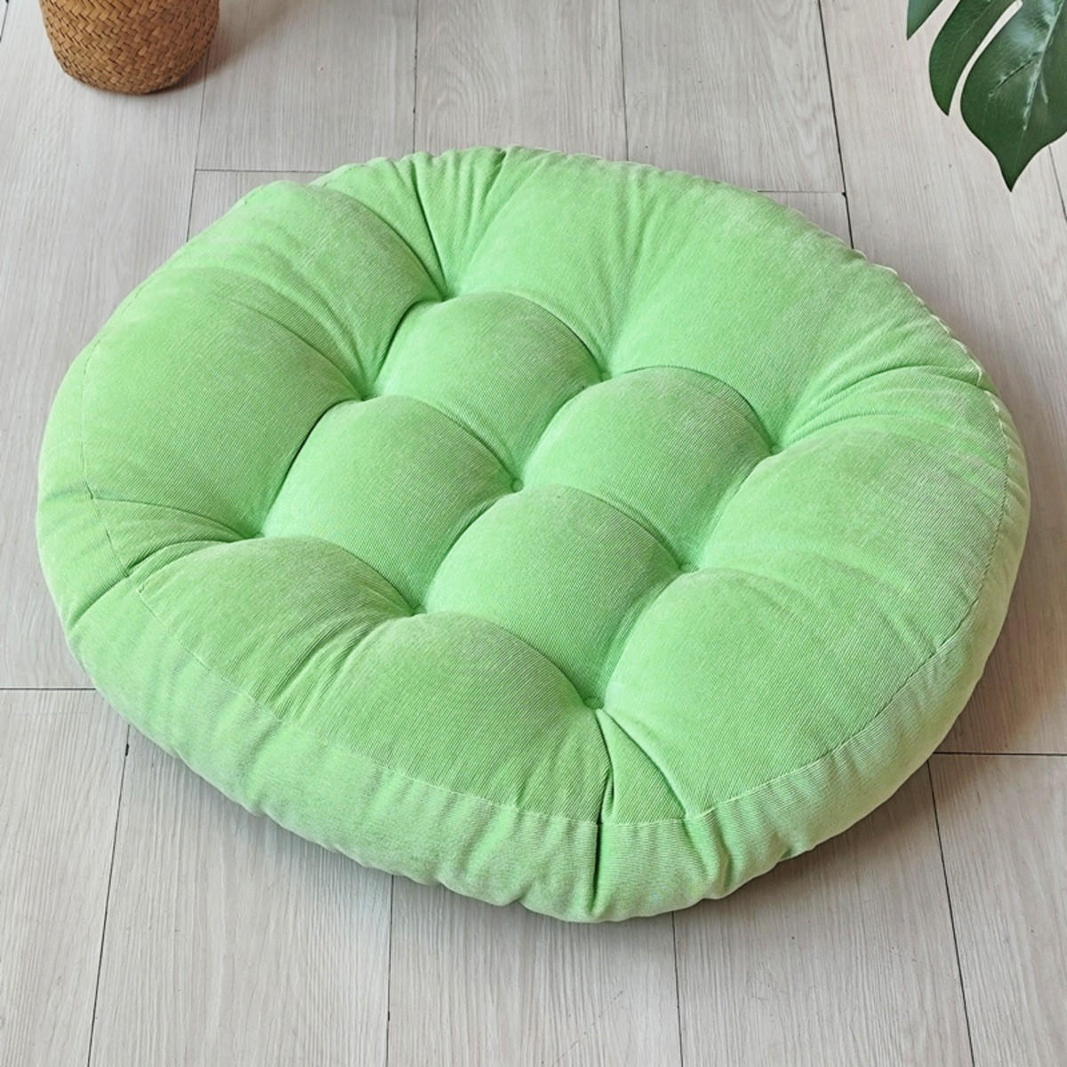 GARTENHOCKERAUFLAGE 55/55 cm - Grün, Textil (55/55cm) - Authentics
