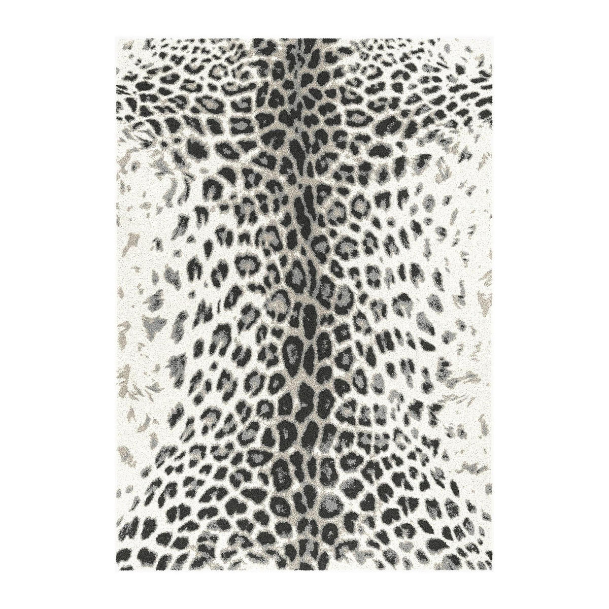 TEPPICH Designer pflegeleicht schwarz - Schwarz, Textil (200/290cm) - AFK Living