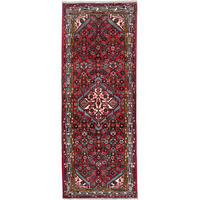 LÄUFER Orient handgeknüpft Assadabad Rot 212/77 cm Schurwolle - Rot, Textil (77/212cm) - Looma