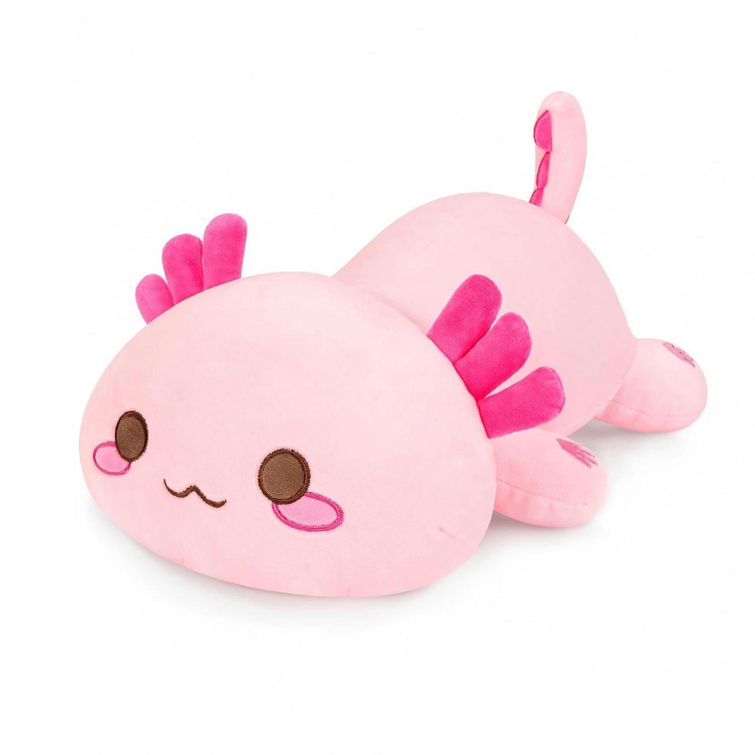 PLÜSCHTIER Axolotl als Kissen, rosa - Rosa, Textil (20/33cm)