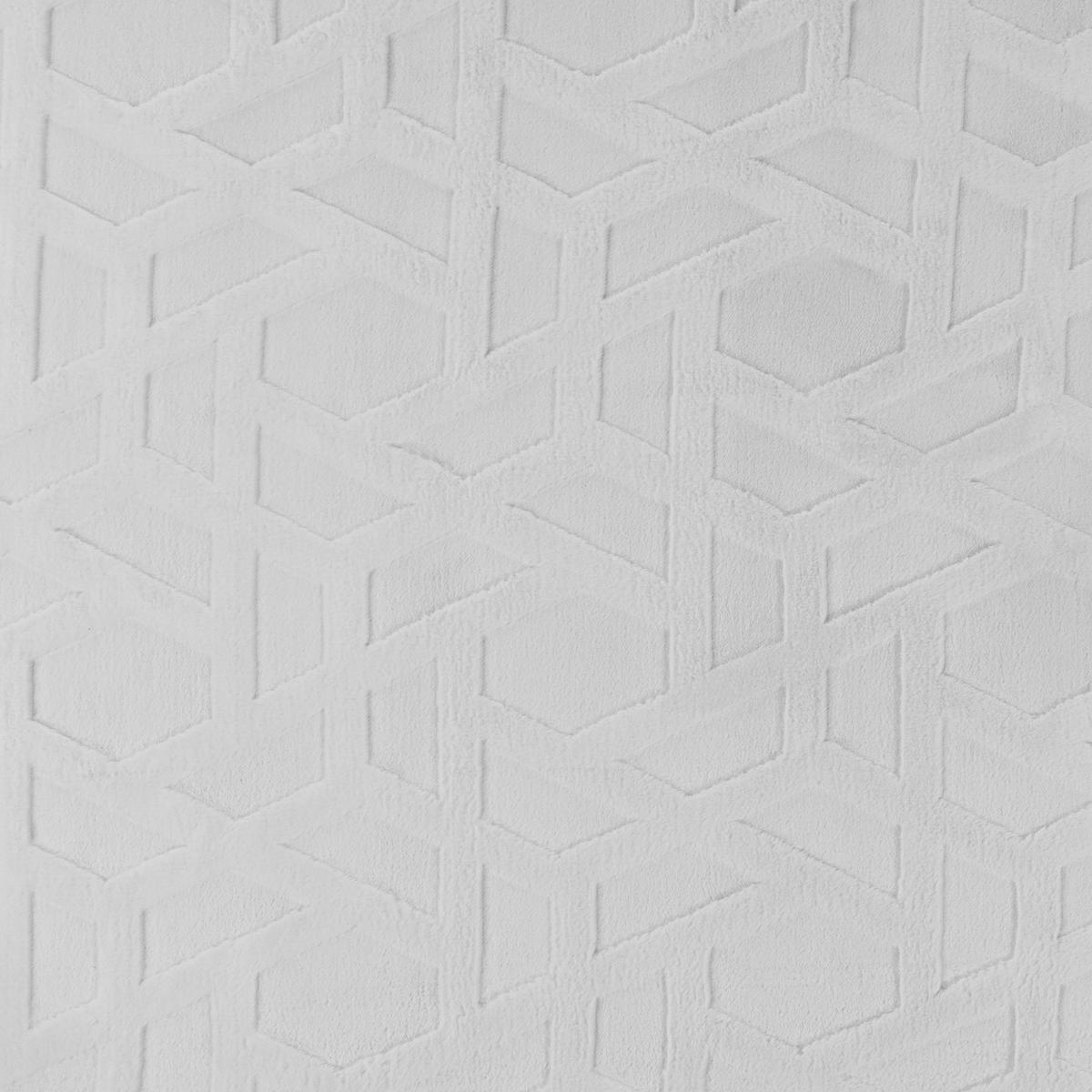TEPPICH Hellgrau 160/230 cm Antero - Hellgrau/Grau, Textil (160/230cm) - Beliani
