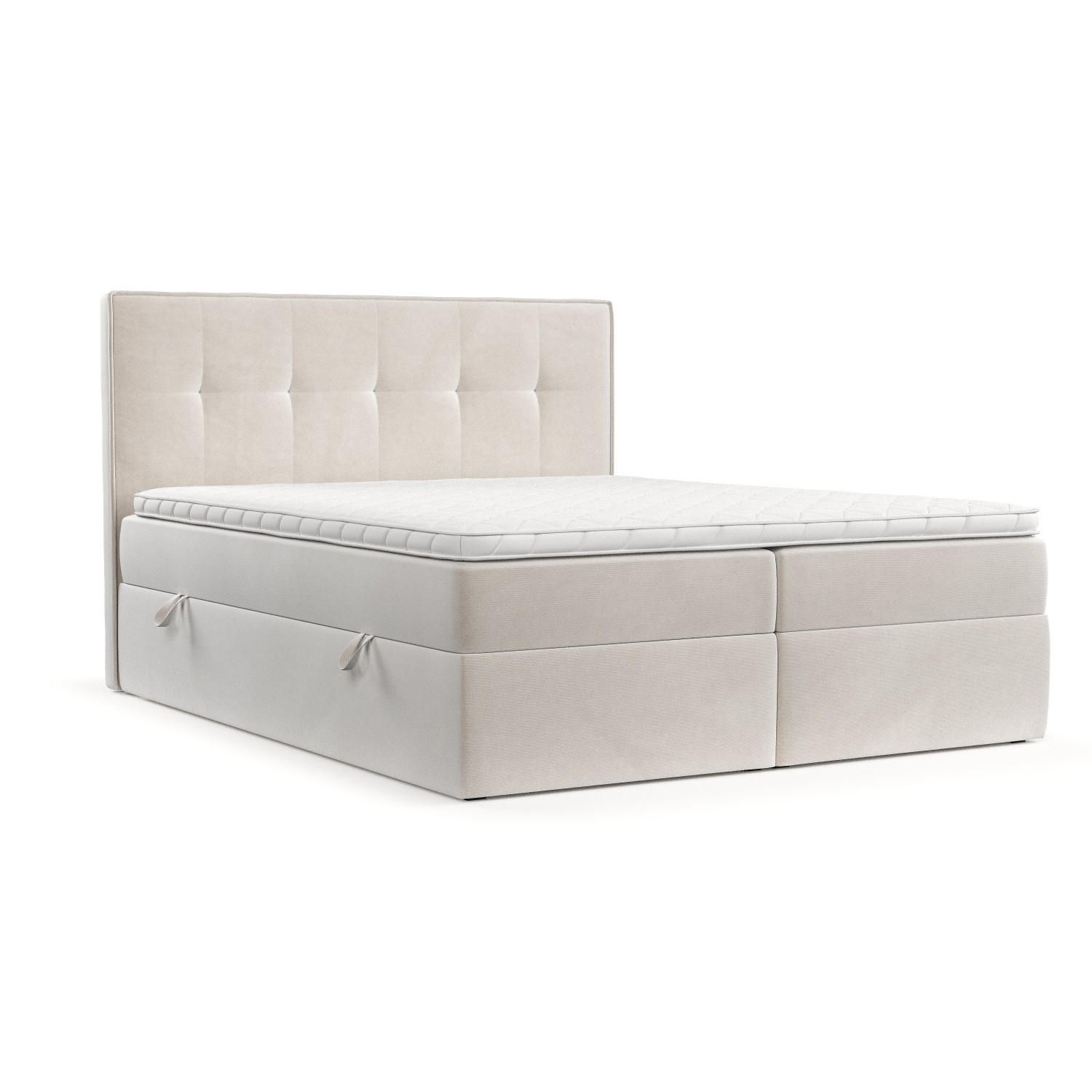 AltaBeds Boxbett Creme 140x200 cm