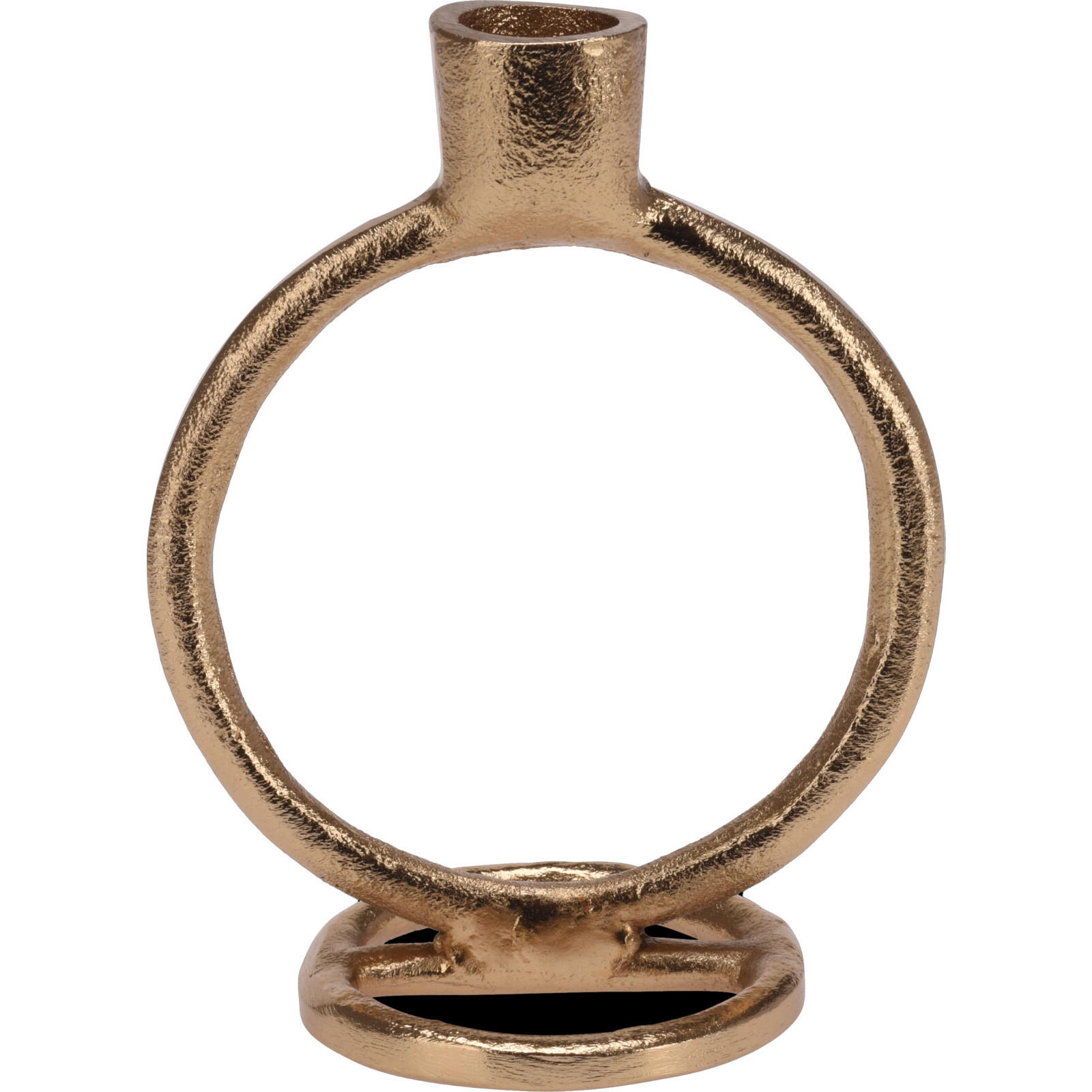 Home Styling Collection Deko-Kerzenständer Gold 11.5x15x7.5 cm