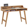 SCHREIBTISCH LUNA - Braun, Holz (54/110/83cm) - IDIMEX