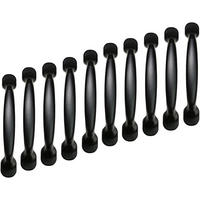 MÖBELGRIFF Schwarz 10er-Set 96 mm - Schwarz, Metall (1.5/2.4/13.1cm)