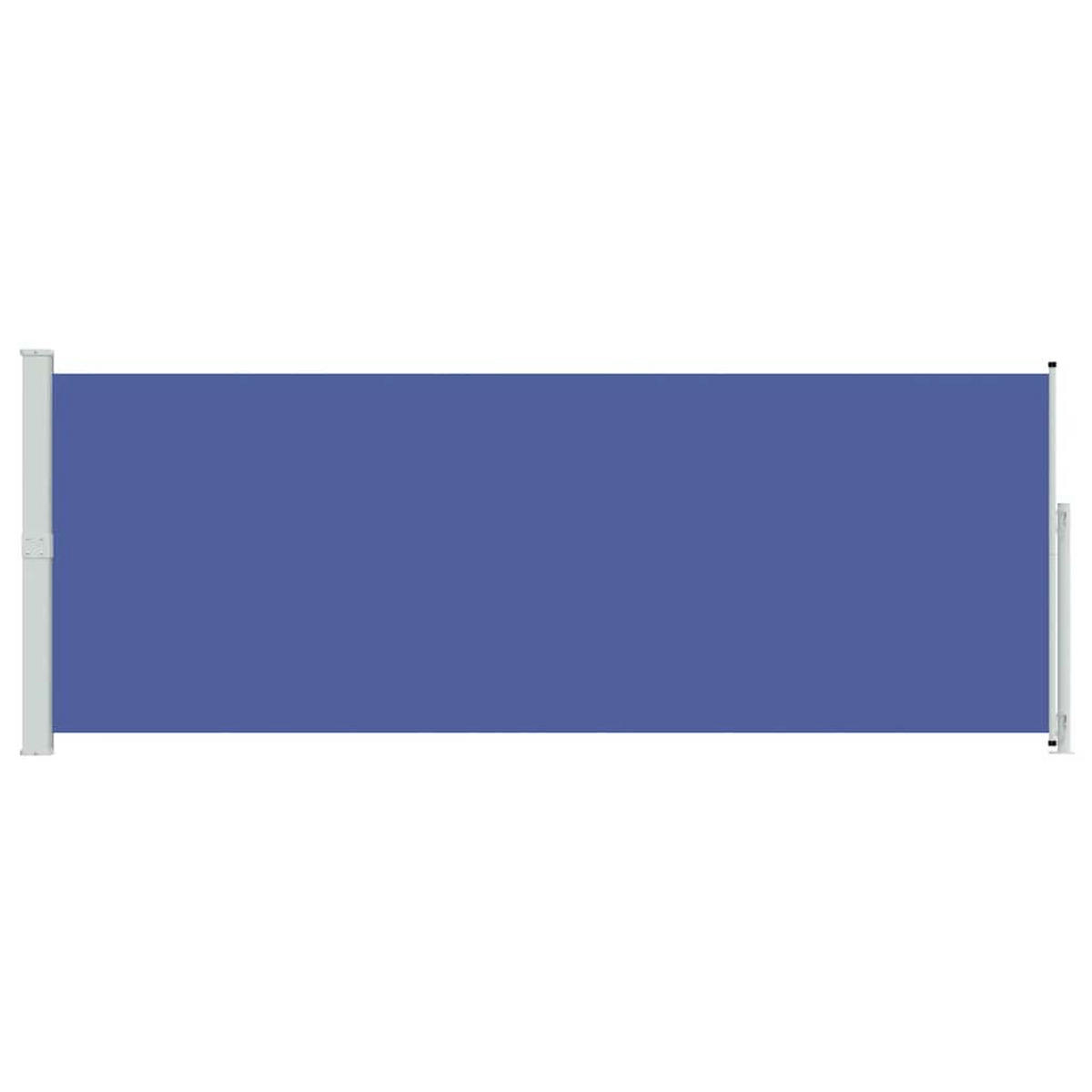 SEITENMARKISE Ausziehbar 180x500 cm Blau - Blau, Textil (500/180/500cm) - furnicato