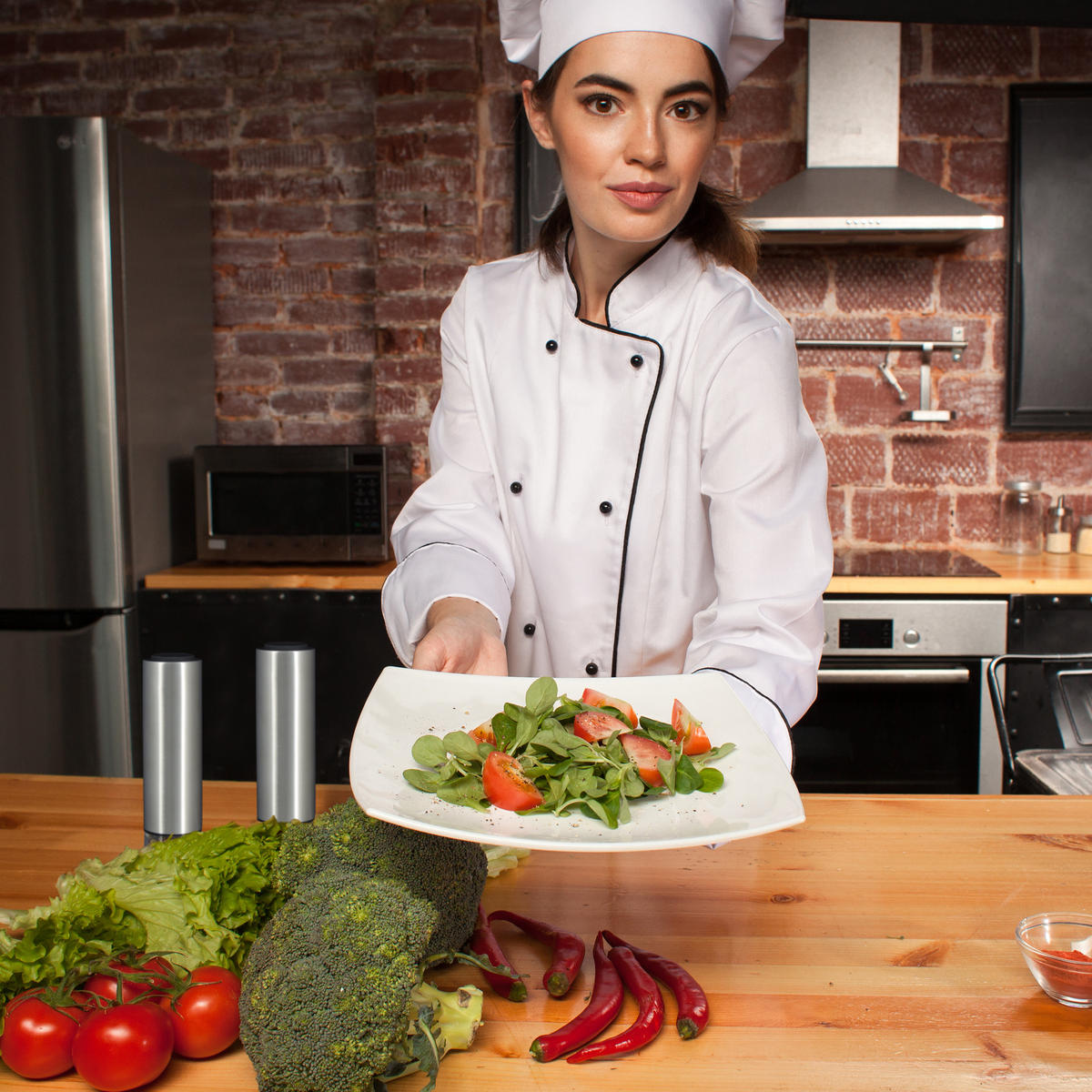 ELEKTRISCHE Pfeffermühlen - Silberfarben, Keramik/Metall (10/22/5cm) - Relaxdays