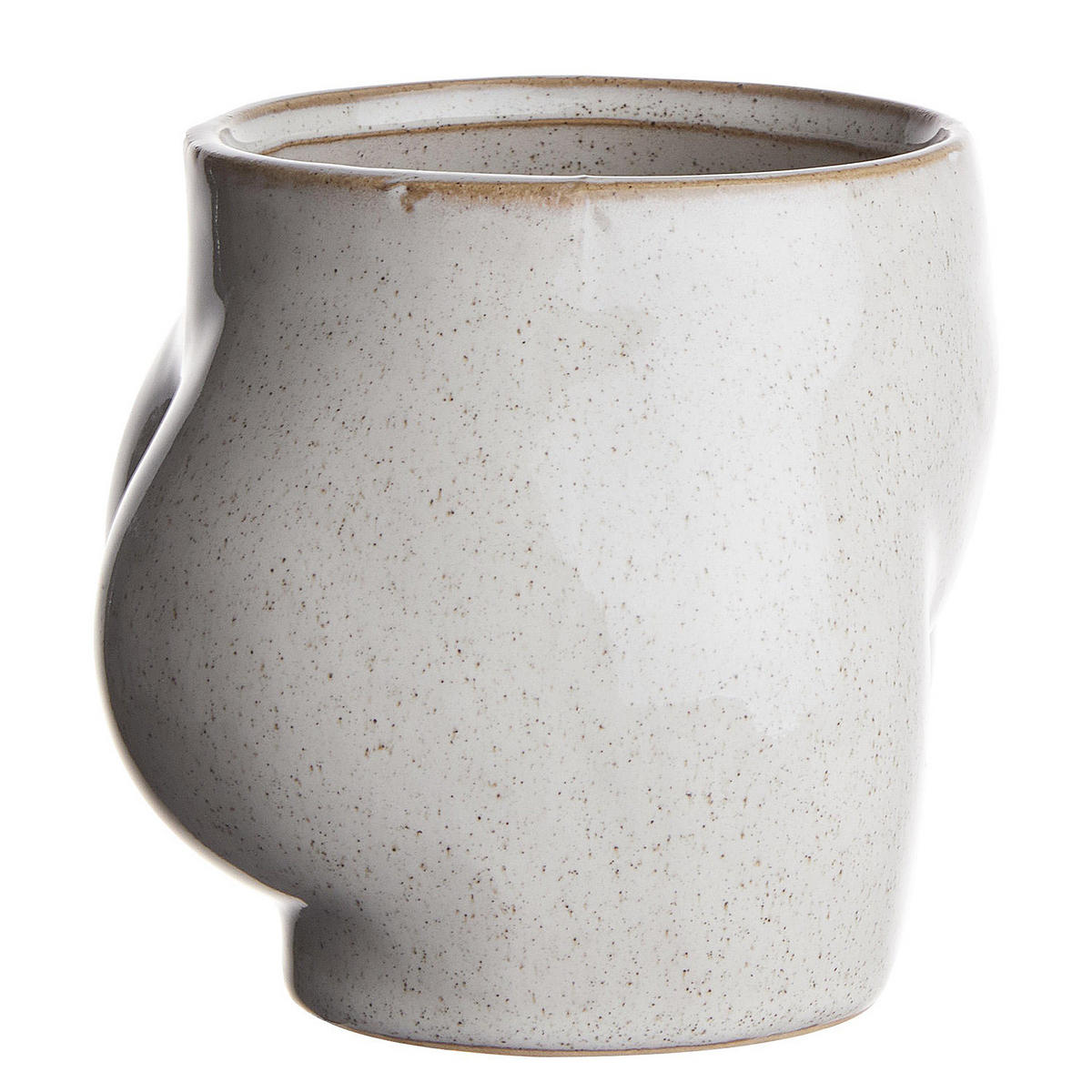 BLUMENTOPF Botty - Beige, Keramik (14cm) - Butlers