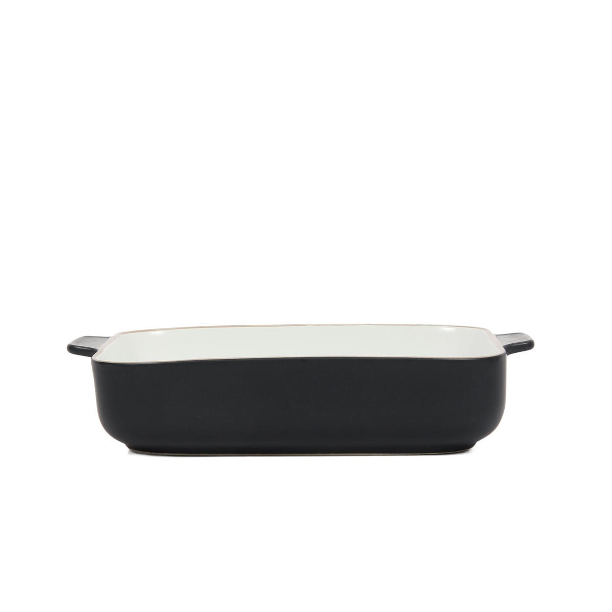 AUFLAUFFORM 28,5/18,5 cm - Schwarz, Keramik (28.5/6/18.5cm)