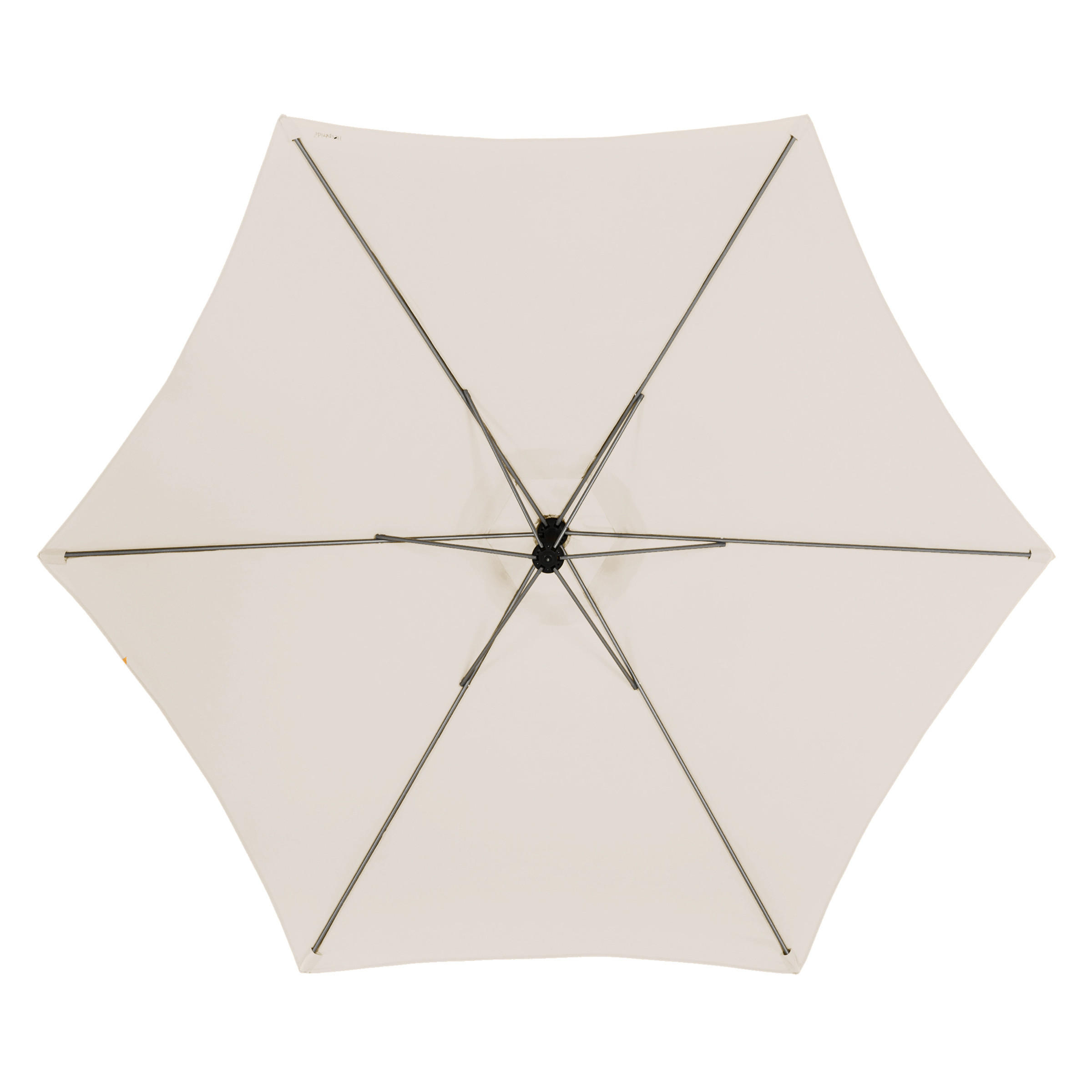 GARTENSCHIRM Manoa 300 cm - Beige, Metall (292/306cm)