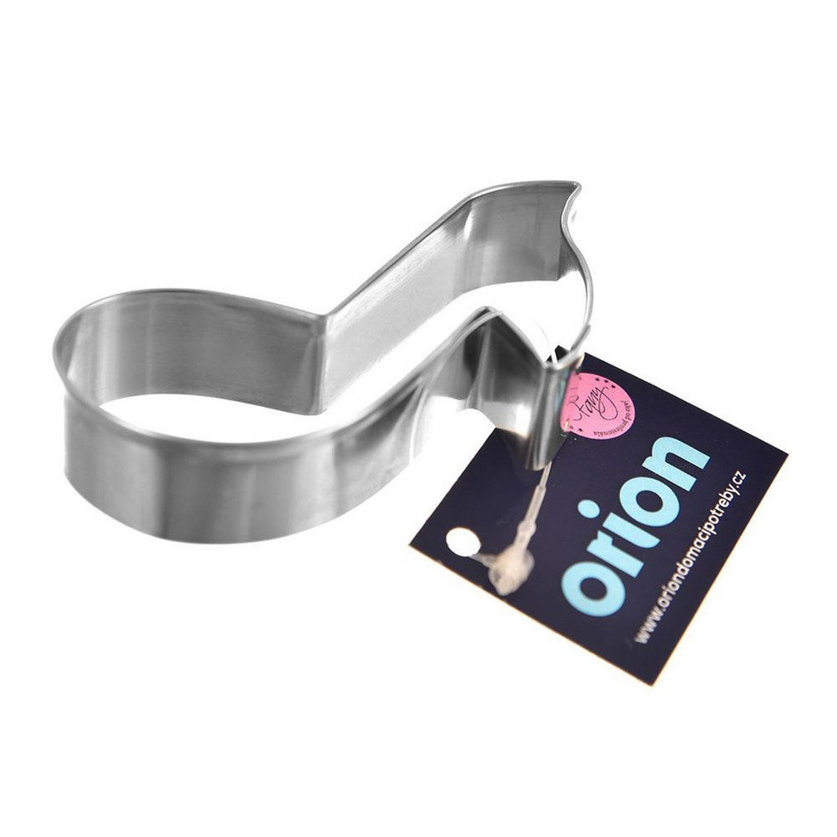 AUSSTECHFORM Musiknote 7 cm Silber - Silberfarben, Metall (3/1.5/7cm) - Orion 