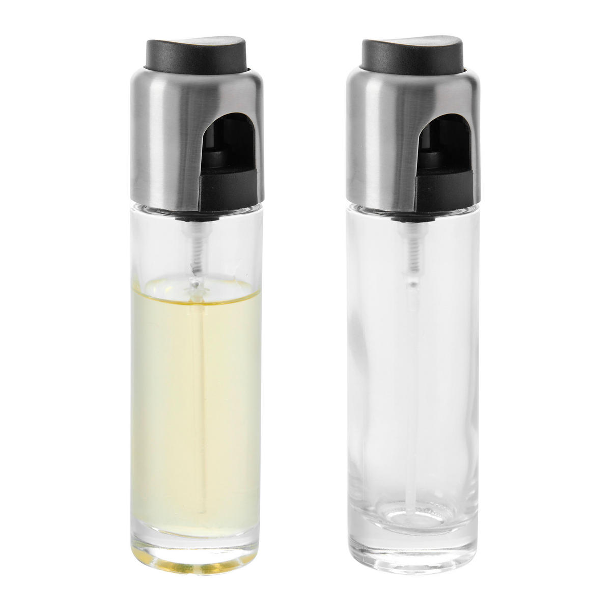 ÖLSPRÜHER Ivana Transparent, 2-teilig - Transparent, Glas (1/1/1cm) - Mömax