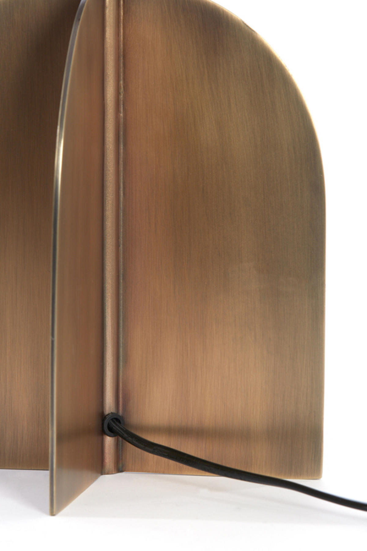 LAMPENFUSS Molago Bronze 21/21/29 cm - Bronzefarben, Metall (21/21/29cm) - Light & Living