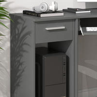 PC-SCHRANK Odin Anthrazit 35.1 x 45 cm - Anthrazit, Holzwerkstoff (45/35.1/77cm) - Vicco