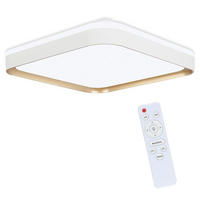 LED-DECKENLEUCHTE Artemis 30/30/6cm - Weiß, Kunststoff (30/30/6cm) - ZMH
