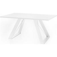 ESSTISCH Colter Weiß rechteckig ausziehbar, Weiß 140-240/80/76 cm - Weiß, Holzwerkstoff/Metall (80/240/76cm) - WFL GROUP