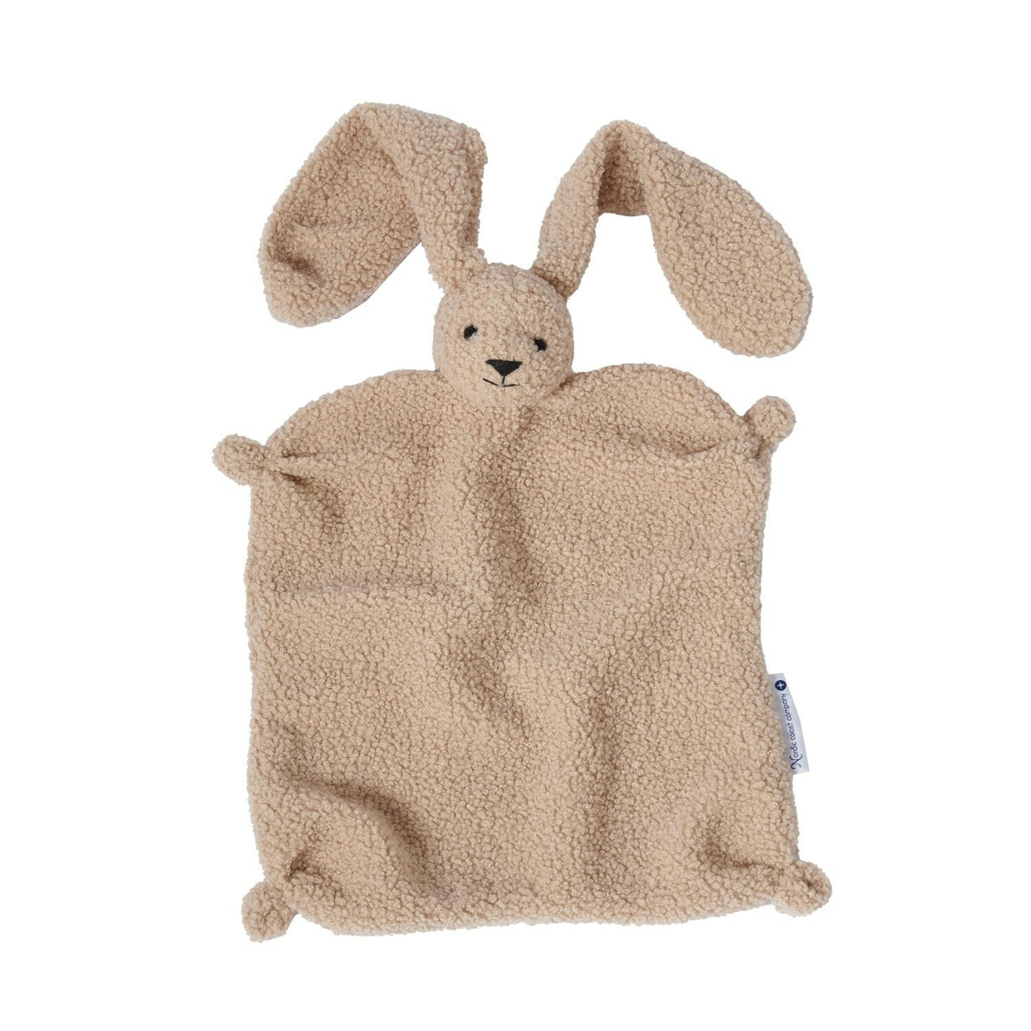 nordic coast company Schnuffeltuch Beige 30x1x30 cm