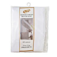 DUSCHVORHANG Zac Weiß 180/180/180 cm Textilien - Weiß, Textil (180/180cm) - Mondex