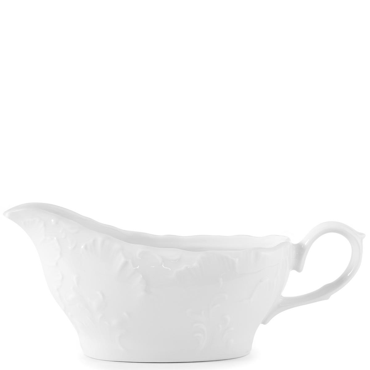 TAFELSERVICE Cmielow Rococo 25-tlg - Weiß, Keramik (25/2/25cm) - KONSIMO®