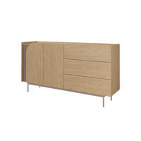 KOMMODE CARLO 06 172/90/42 cm in Frühlingseiche / Toffee - Eichefarben, Holzwerkstoff (172/90/42cm) - Deine Möbel 24
