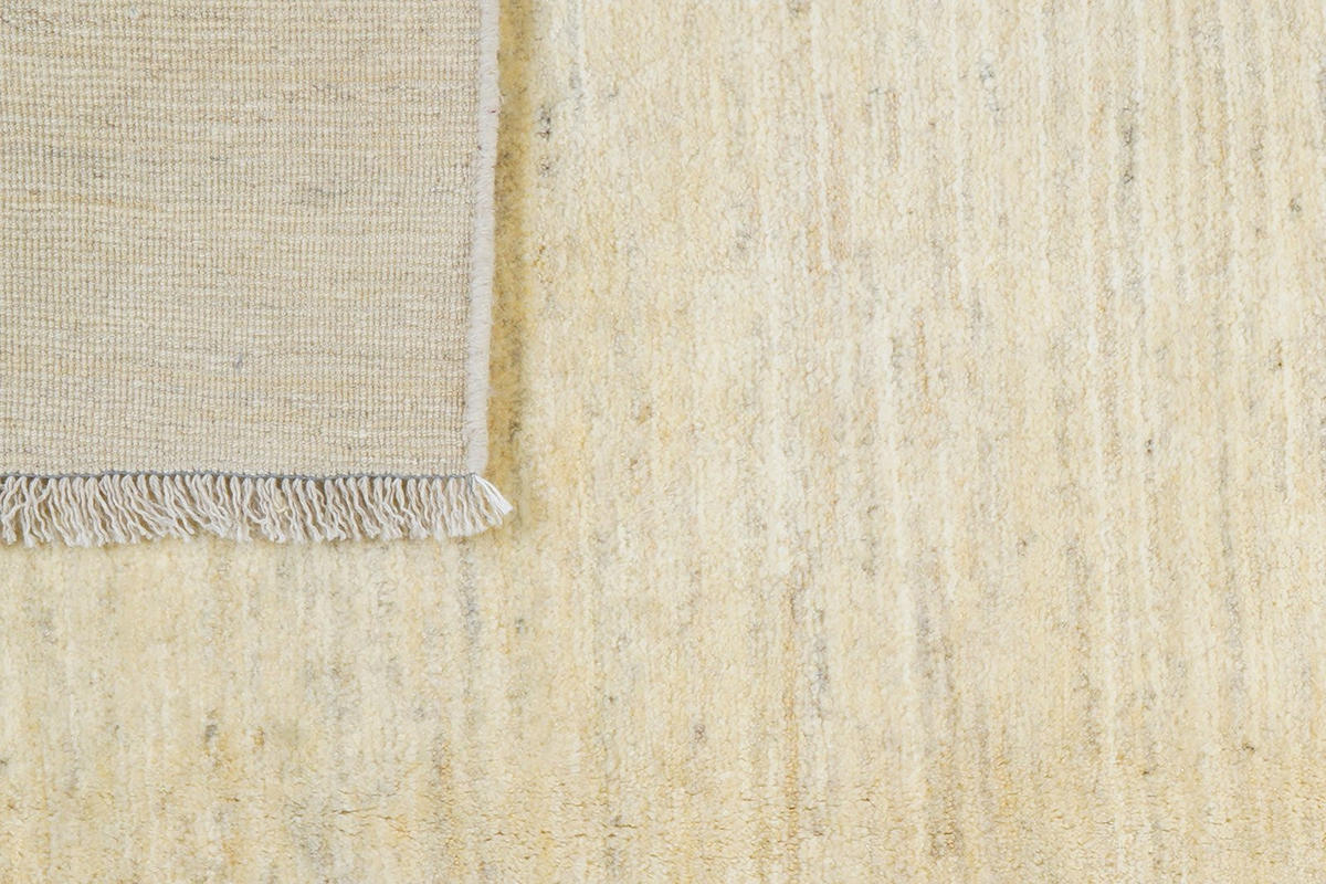 GABBEH-TEPPICH handgeknüpft Beige 249/169 cm Schurwolle - Beige, Textil (169/249cm) - Looma