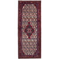 LÄUFER Orient handgeknüpft Assadabad Beige, Rot 215/83 cm Schurwolle - Beige/Rot, Textil (83/215cm) - Looma