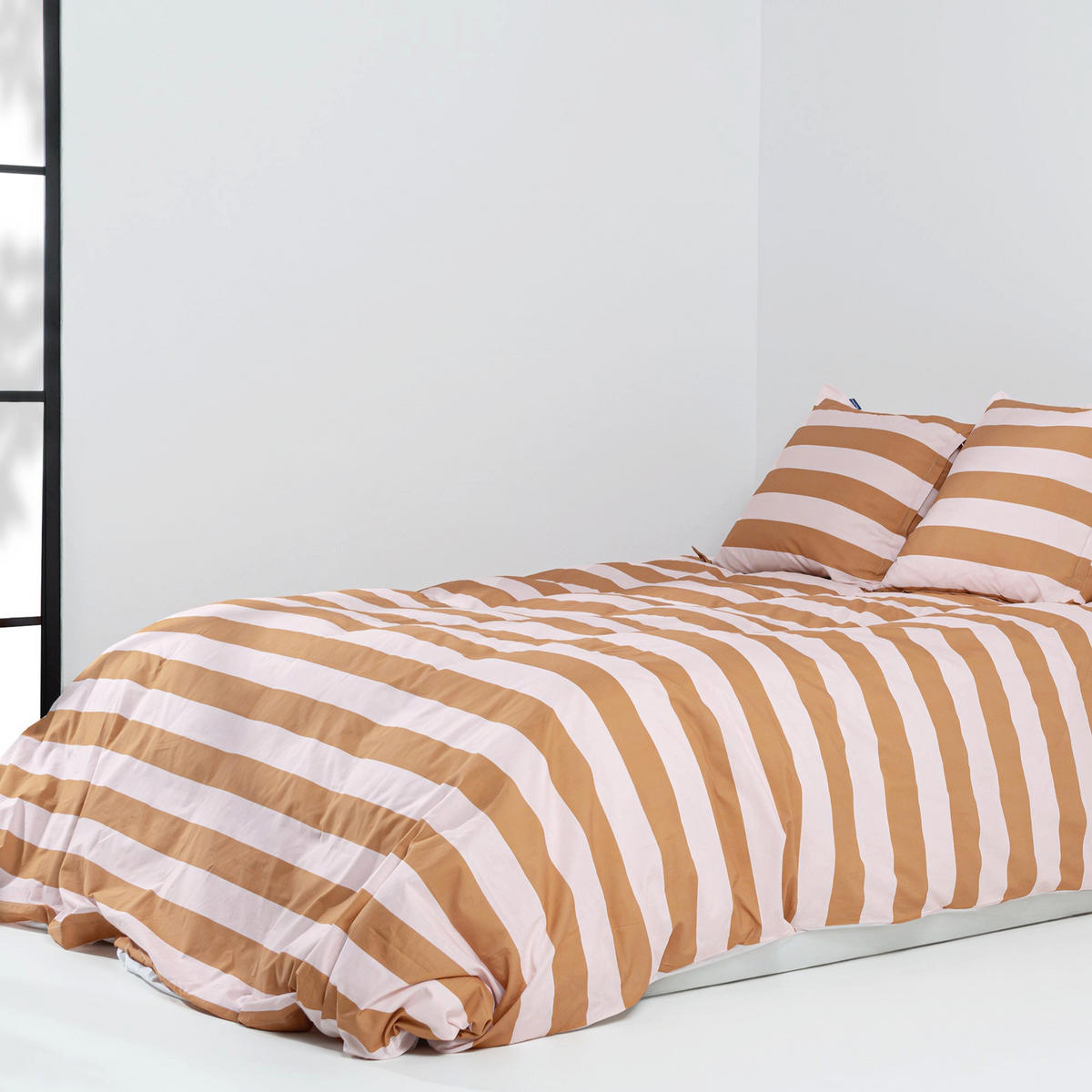 BETTBEZUG breton 155x220 cm (komfortgrösse) orange - Orange, Textil (155/220cm) - Happy Friday