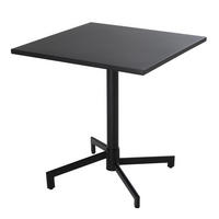 BISTROTISCH, Anthrazitgrau - Grau, Metall (70/70/72cm) - Oviala