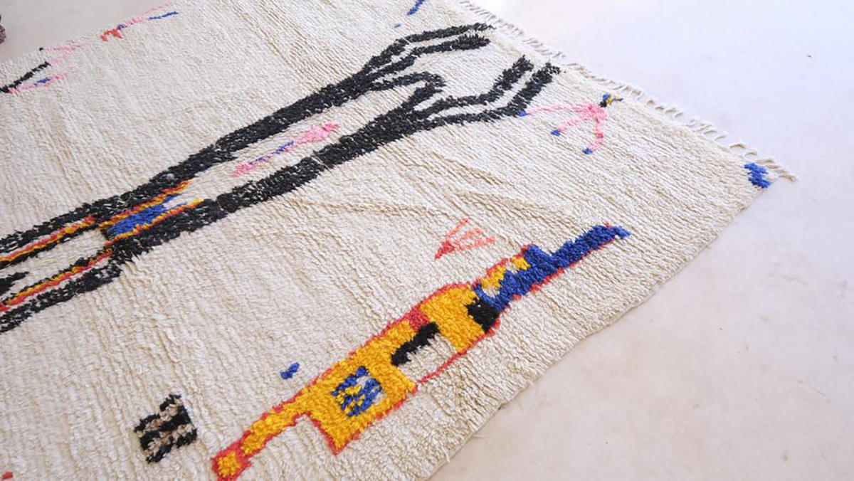 BERBERTEPPICH aus reiner Wolle 233x 328 cm - Multicolor, Naturmaterialien (233/328cm) - AFK Living