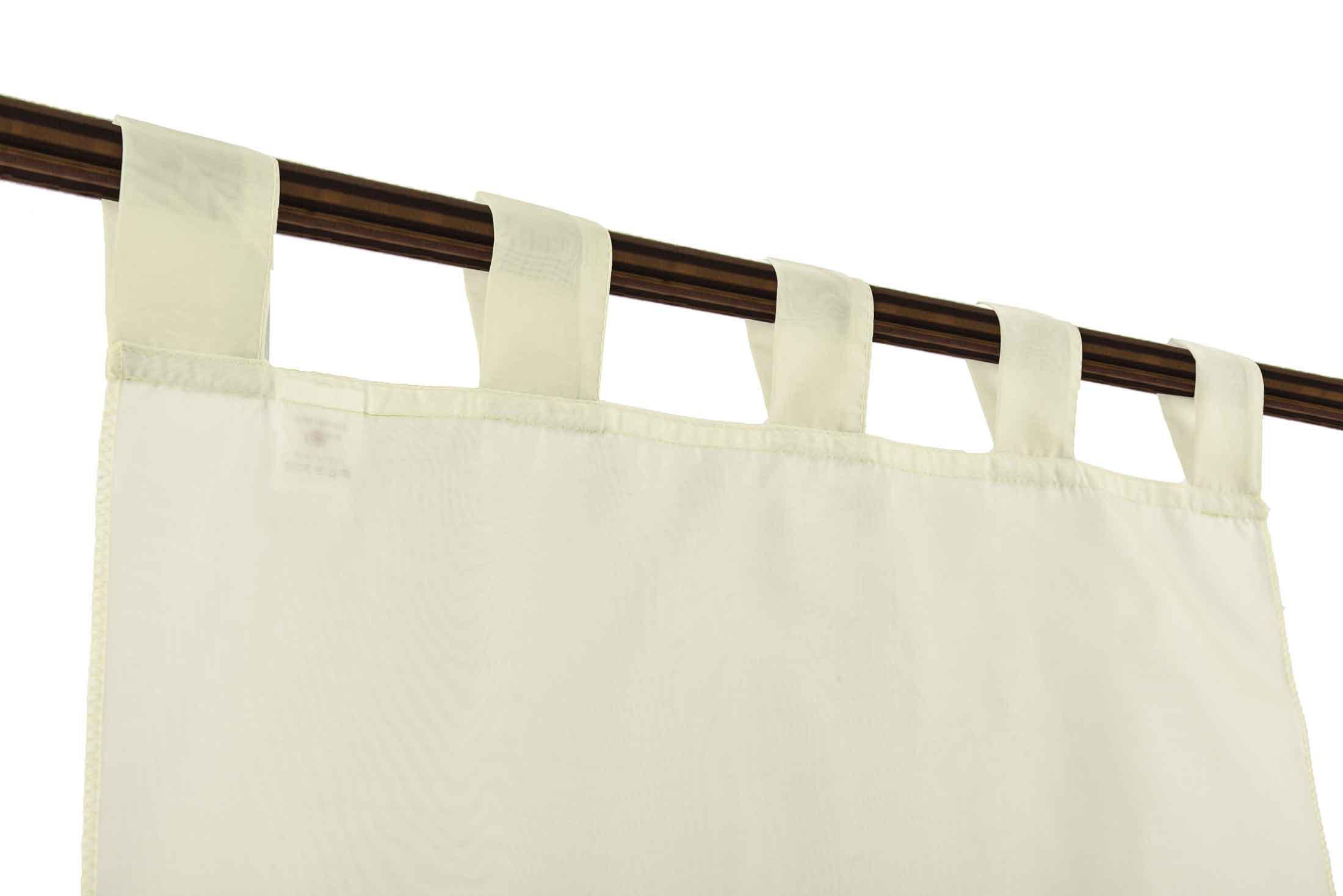 SCHEIBENGARDINE GERA 90x60 cm Creme - Creme, Textil (60/90cm) - Gardinenbox