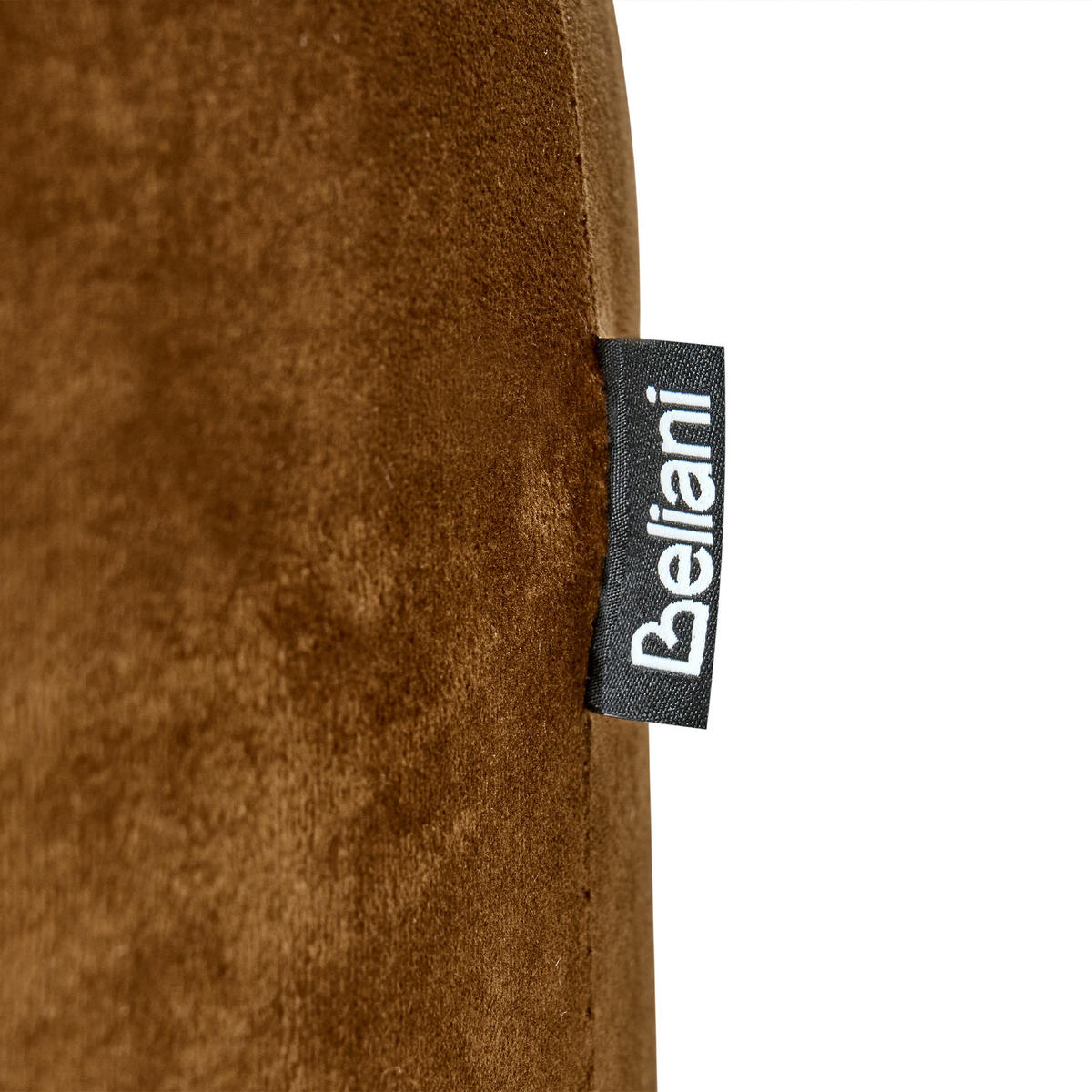 POUF Samtstoff Goldbraun Millen - Goldfarben, Textil (61/36/61cm) - Beliani
