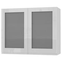 HÄNGESCHRANK Florence W3S/90 Weiß / RAL 9003 signalweiß HG 90 / 32,5 / 72cm - Weiß Hochglanz/Weiß, Holz/Holzwerkstoff (90/72/32.5cm) - Feldmann-Wohnen