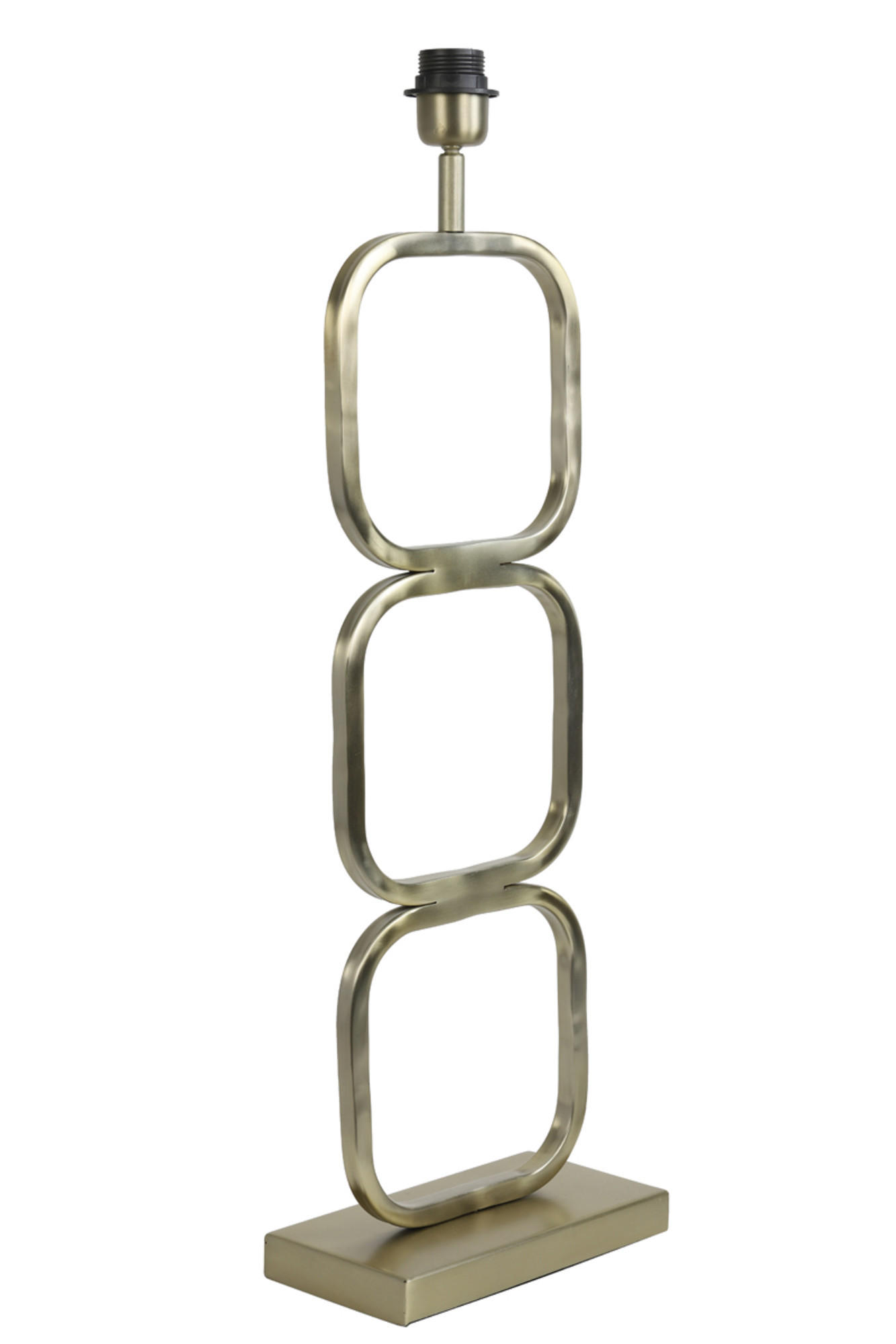 LAMPENFUSS Lutika Gold 23/11,5/69 cm - Goldfarben, Metall (23/11.5/69cm) - Light & Living