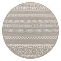 OUTDOORTEPPICH 160/160 cm Vermont 183 - Beige, Textil (160/160cm) - Paco Home