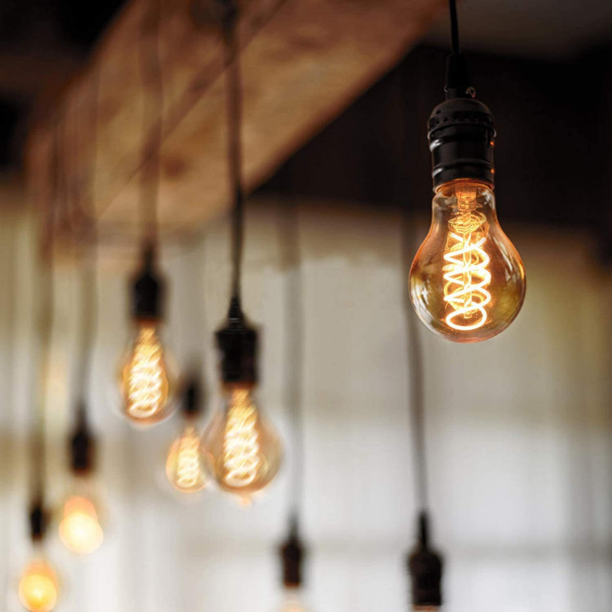 LED žárovka E27 4W (1 ks) - průhledná, sklo (6/11cm) - Nettlife
