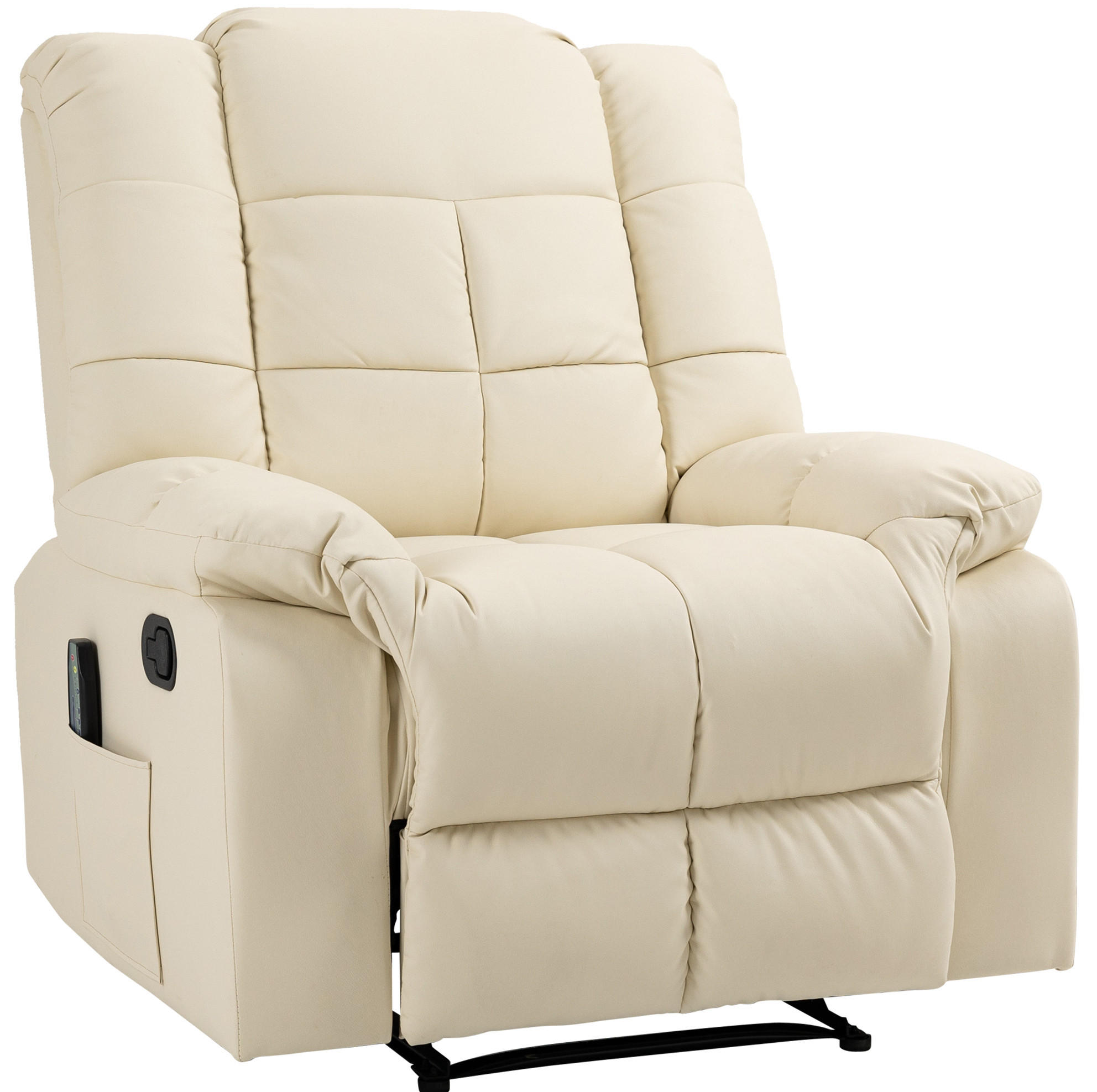 Ivmeu Massagesessel Creme 94x99x99 cm