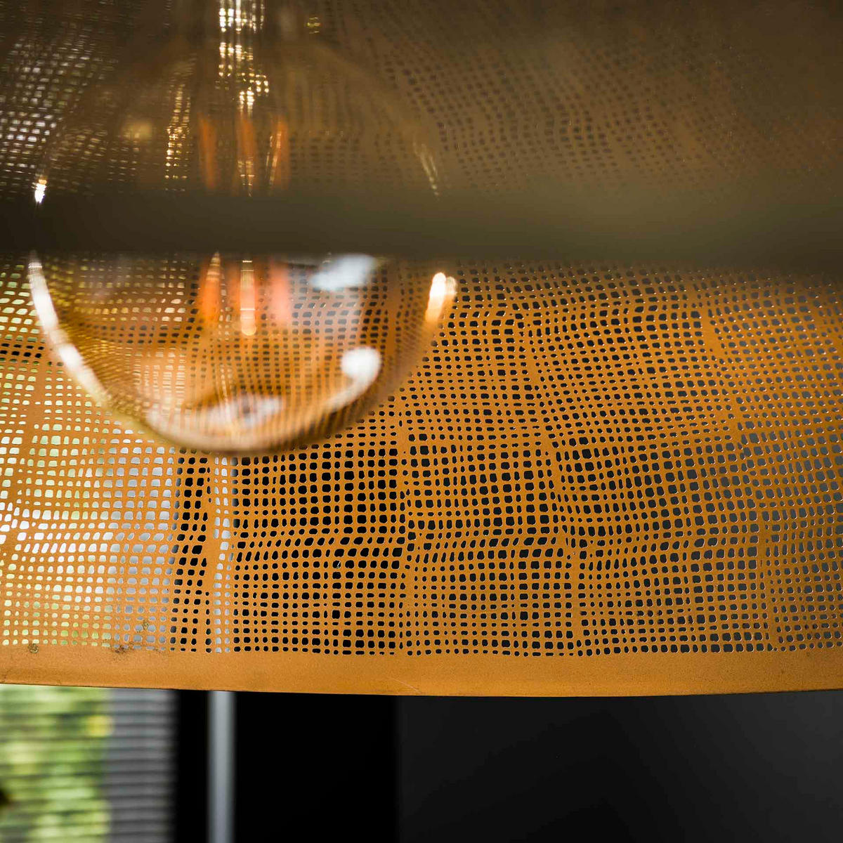 HÄNGELEUCHTE Cosmic Bronze 92/92/ 150 cm - Bronzefarben, Metall (92/92/150cm) - Hoyz Collection