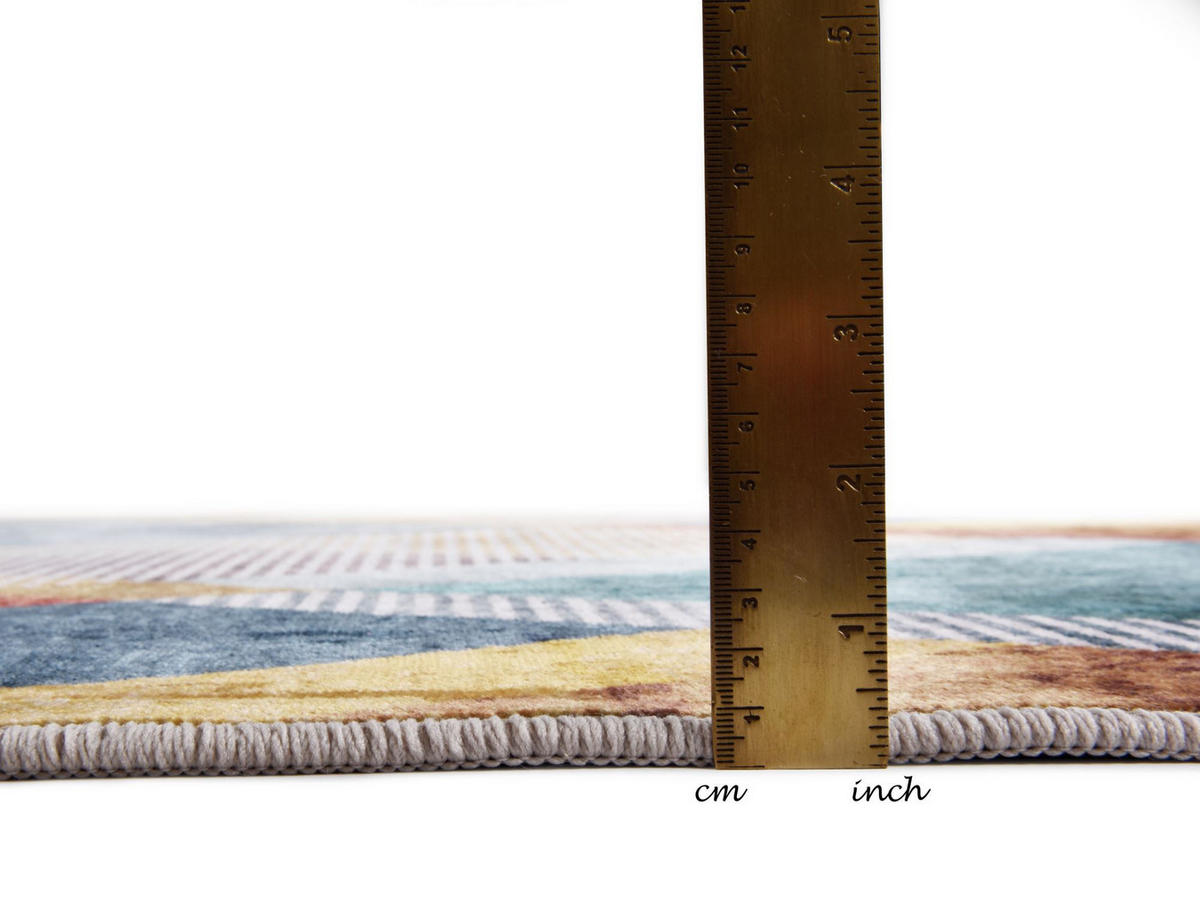 KURZFLORTEPPICH Rachele 140x200 cm - Multicolor, Textil (140/200cm) - Gino Falcone