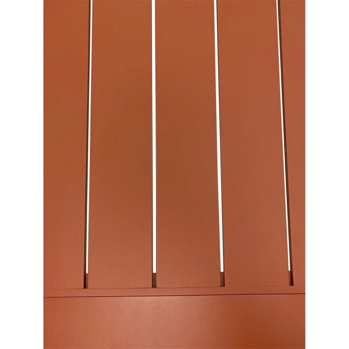 PICKNICK-SET Estilo - Rot - 220/183/74 cm - Rot, Metall - Lesli Living
