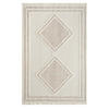 KURZFLOR-TEPPICH Lindo 8853 Terra 200x290 cm - Creme, Textil (200/290cm) - carpet city