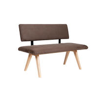 SITZBANK Die Natürliche - Buchefarben/Braun, Holz/Textil (51/84/125cm) - Kundler Home