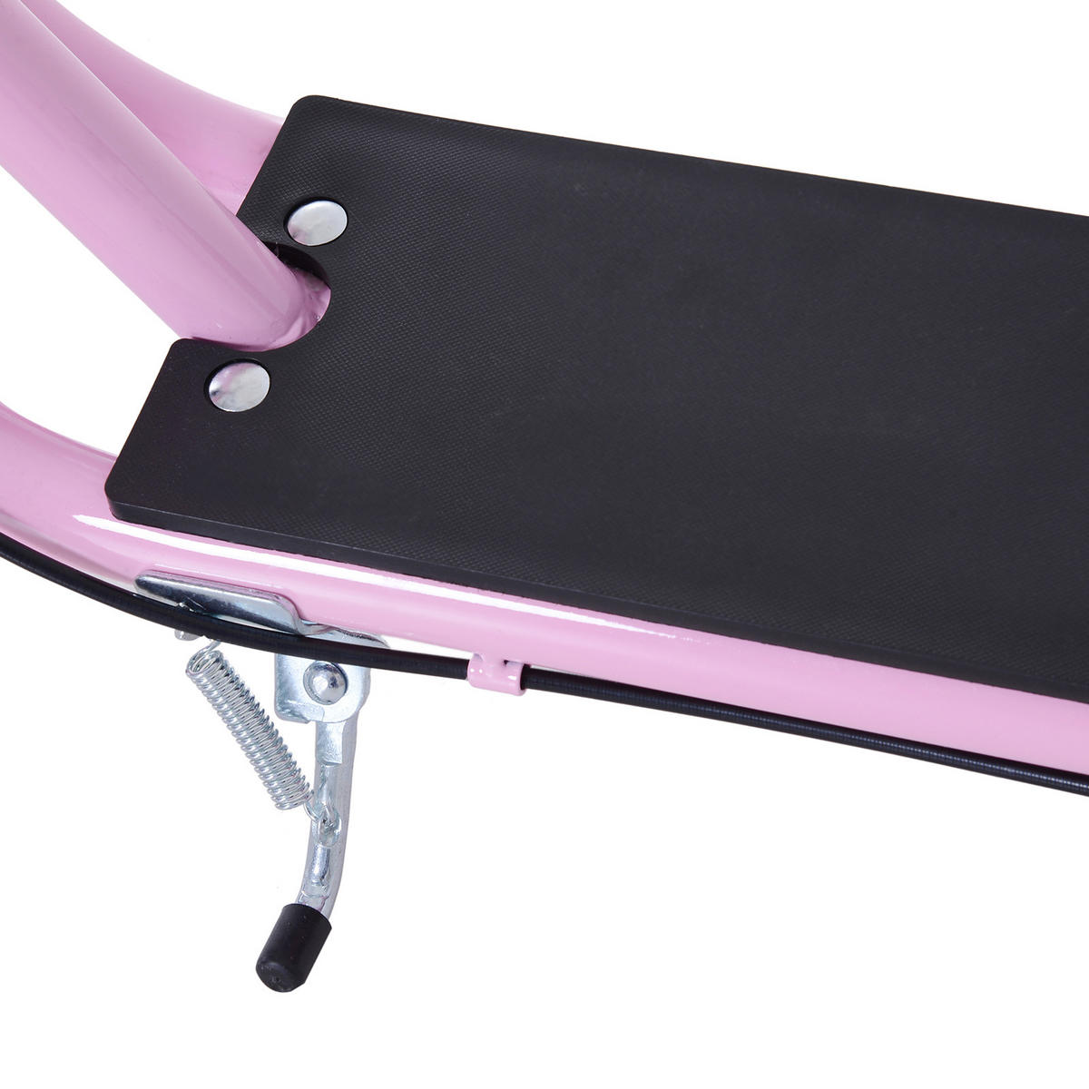 KINDERSCOOTER DE-16934 Große Luftreifen 41 cm mit Pegs Rosa - Pink, Metall (143/58/100cm) - ComfortXL