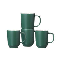 KAFFEEBECHER Jasper Grün 285 ml 4er Set - Grün, Keramik (0.285L) - Ritzenhoff Breker