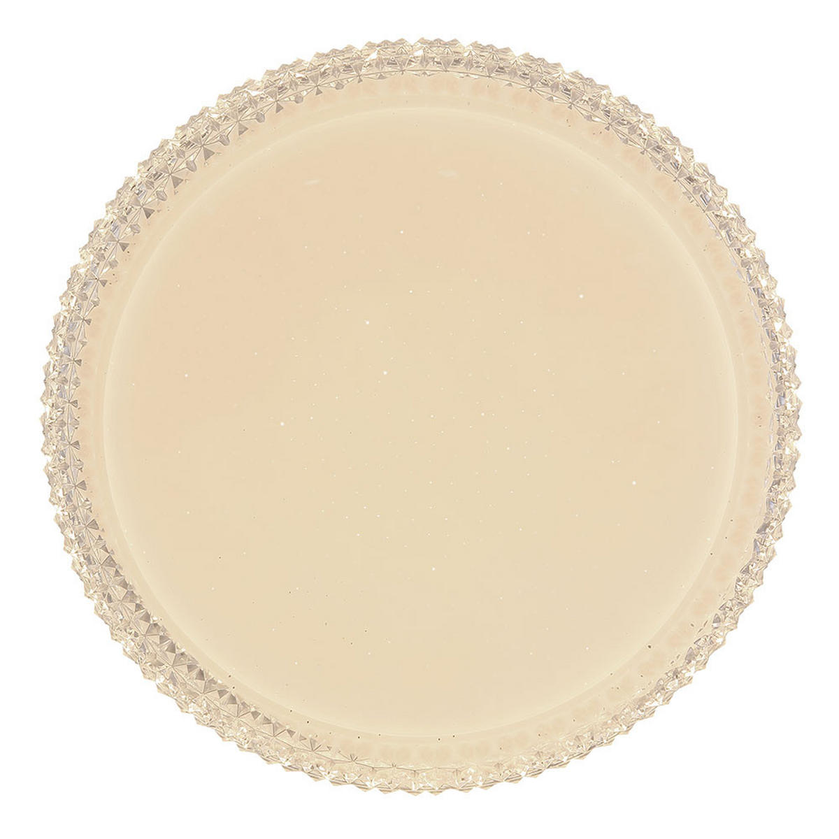 LED DECKENLEUCHTE Metall Kristallklar - Klar, Metall (30/30/8cm) - Globo Lighting