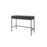 KONSOLENTISCH SCHWARZ - Schwarz, Holzwerkstoff (50/104/77cm) - FURNLUX